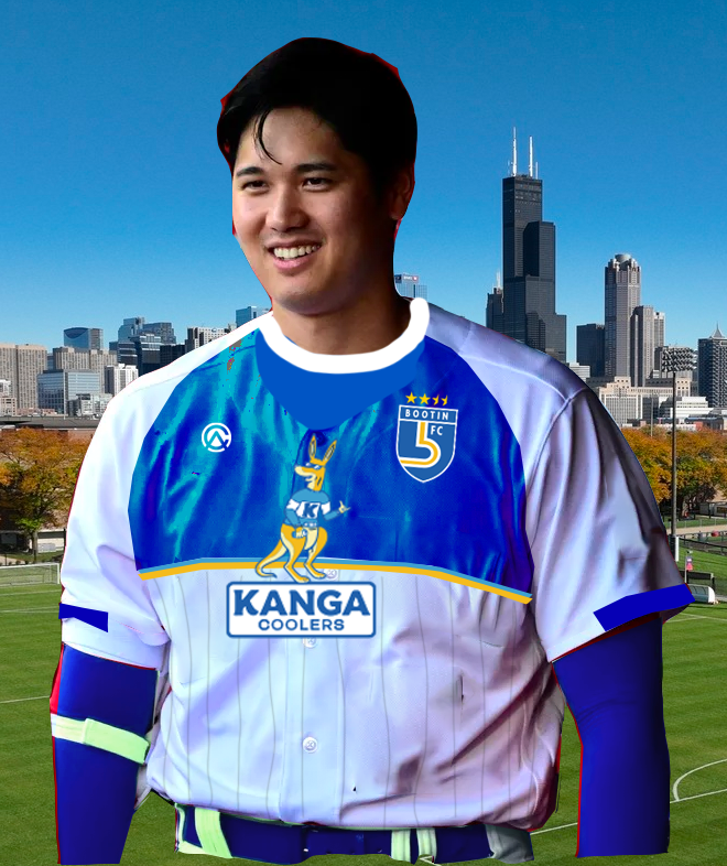 bootinbootsfc's tweet photo. BREAKING: Shohei is in talks with a historic chicago sports franchise https://t.co/CHpLdOsmlv