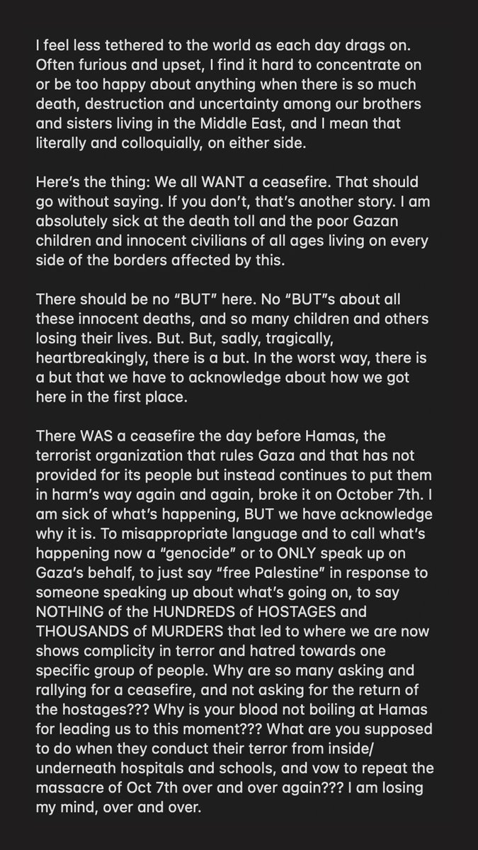 maxfeinblatt's tweet photo. I continue to feel the need to share my voice about what's happening in this crazy world. #BringThemHome https://t.co/FfOD2P9C47