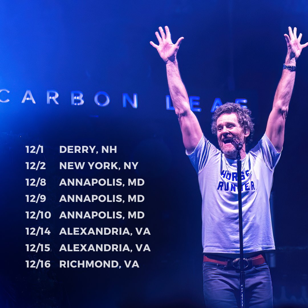 We only have 9 shows left in our U.S. World Tour 2023!!! Get your tickets now and WE'LL SEE YOU SOON!!

Ticket for all tour dates (including 2024):
carbonleaf.com/tour-dates

📸: Kevin Langan