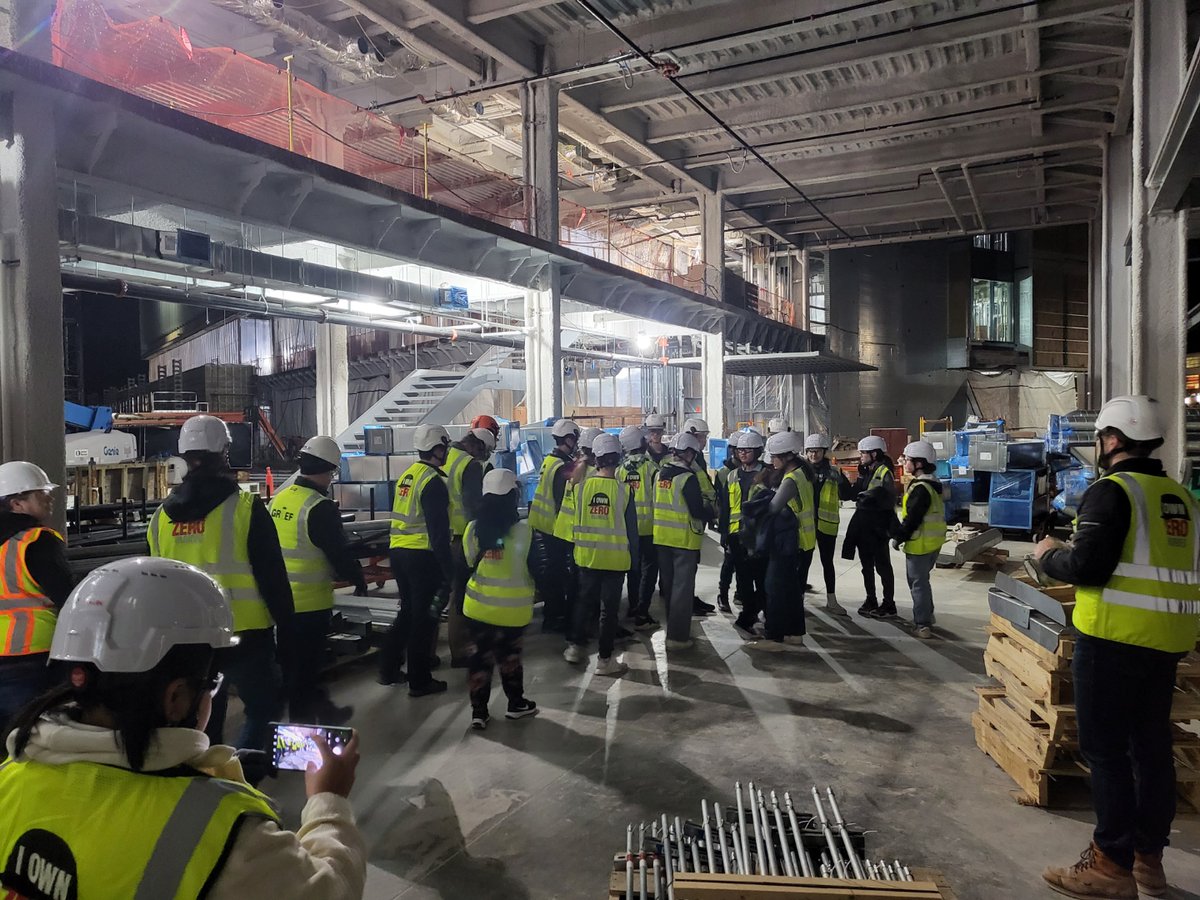 ACE_Mentor_MKE's tweet photo. Our students and mentors recently toured the UW Health Eastpark Medical Center project in Madison, WI. It was a great opportunity for our students to be on a job site and experience a building under construction. Thank you to everyone for participating! https://t.co/qFNfODE9N6