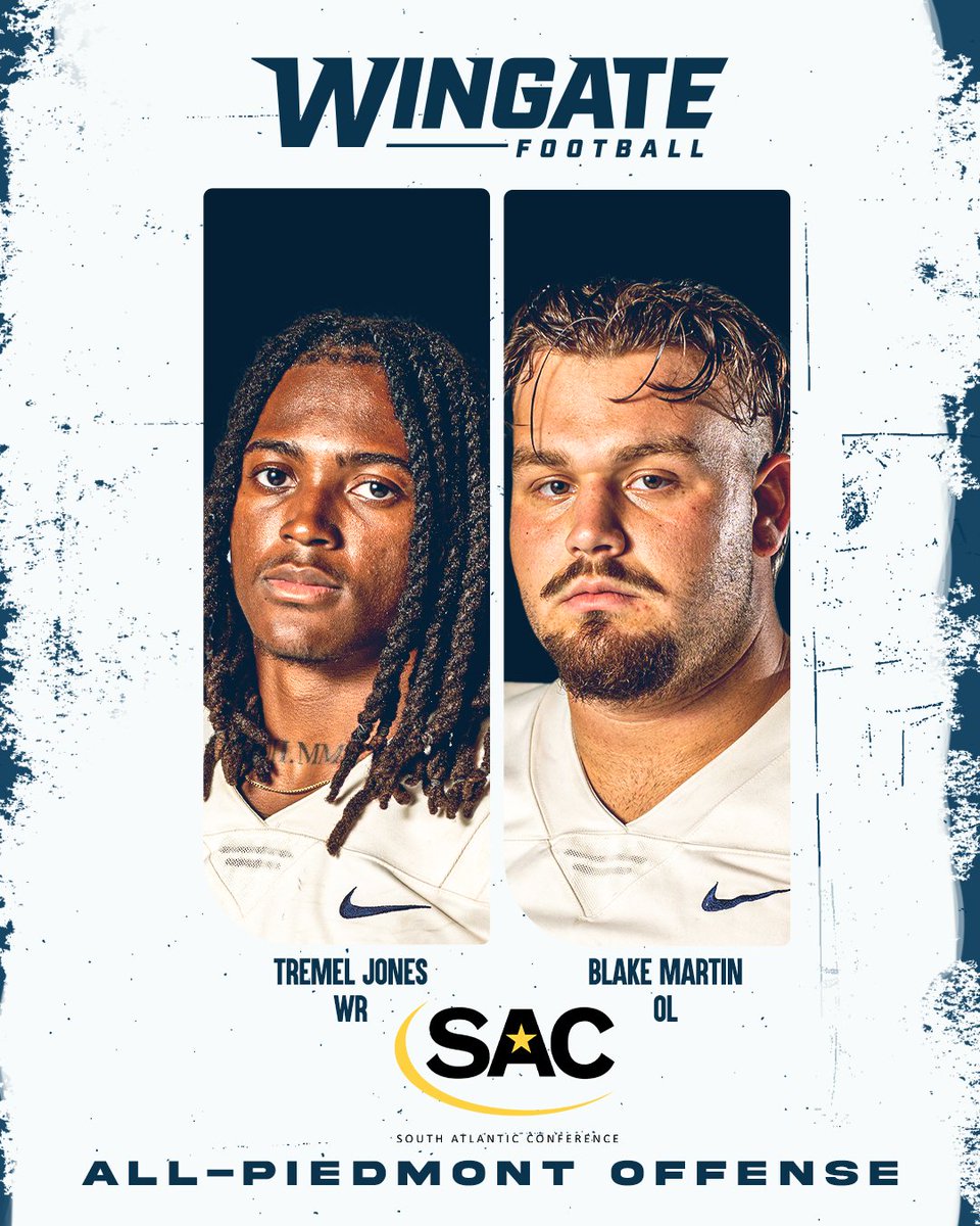 TEN 'Dogs have earned SAC honors!

Fleming, Tre Morrison, Acosta &amp; Bonesteel named All-SAC; Jones, Martin, Best, Daniel Morrison, Mosley &amp; Bordeaux earn All-Piedmont honors!

Fleming - Defensive Player of the Year!
Bentley - Freshman of the Year!

Story | shorturl.at/doqUW