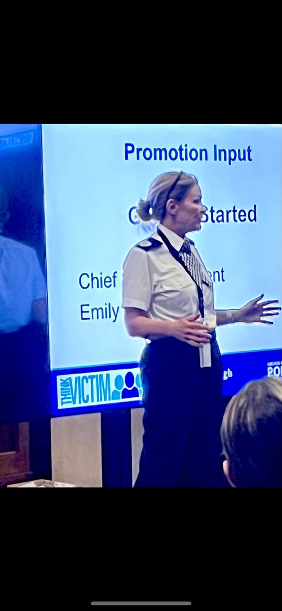 GMP Association for Women in Policing. tweet media