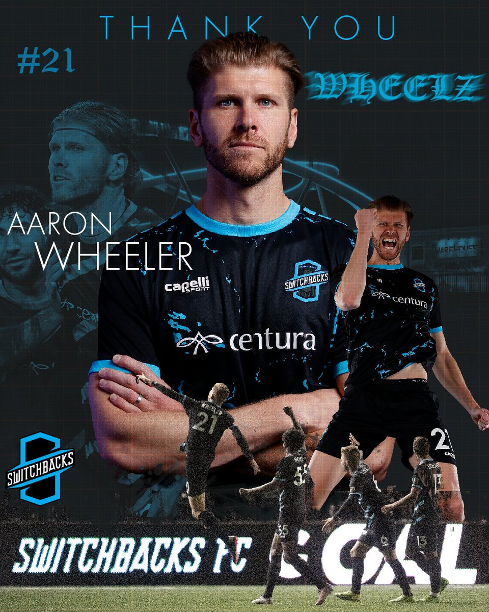 The man, the myth, the legend. <a href="/AaWheelz12/">Aaron Wheeler</a> showed up and only scored big time goals! Your leadership and mentality were infectious. Thank you for everything and we wish you nothing but the best in your next chapter! 🖤💙

Full story here: bit.ly/40Fmri2

#mycitymyteam
