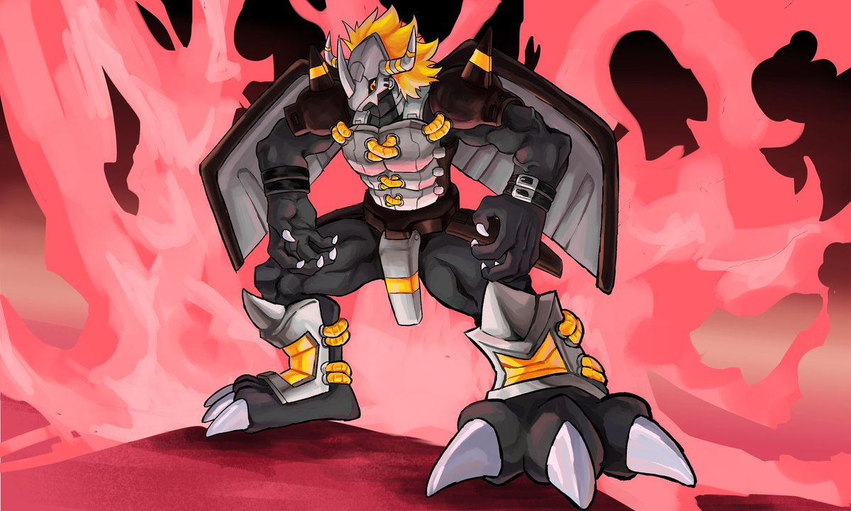 HuHuNuo111's tweet photo. #Digimonmy #デジモン #Digimon #グラウモン #ブラックウォーグレイモン #BlackWarGreymon
#イラスト練習中 #絵描きさんと繫がりたい #筆ペン #コピック 漆黑龙战士——黑暗战斗暴龙兽 https://t.co/dyVej01Nxv