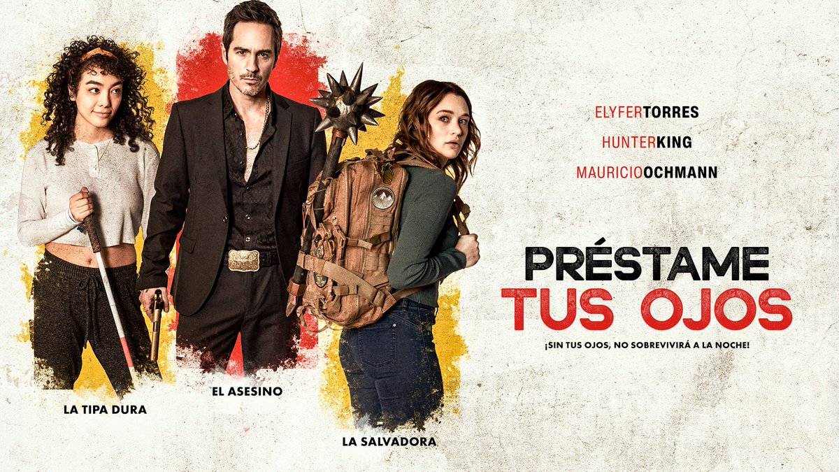 #PrestameTusOjos, ¡ya disponible en <a href="/PrimeVideoLat/">Prime Video LATAM</a>! No os perdáis ese nuevo thriller protagonizado por <a href="/MauOchmann/">Mauricio Ochmann</a>, <a href="/ElyferTorres/">Elyfer Torres👊🏽</a> y Hunter King.
.
#GiveMeYourEyes is now available on @primevideolat! Don't miss this new thriller starring <a href="/MauOchmann/">Mauricio Ochmann</a>, <a href="/ElyferTorres/">Elyfer Torres👊🏽</a> and Hunter King.