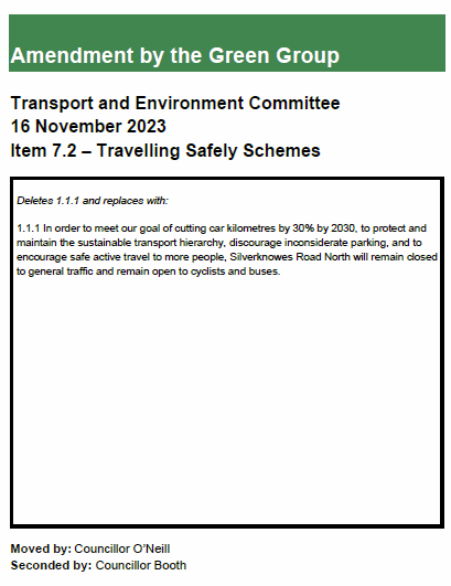 SpokesLothian's tweet photo. @LivingStreetsEd @SightScotland @SightScotVets @CyclingEdin @SpokesPorty @InfraSisters @EdinReporter @TheEdguardian @SW20Ed @CllrScottArthur @DAstonSNP @CllrChasBooth @euandavidson @TrafficLow @TransformScot @corstclimaction @harts_cyclery @johnrobson87 @hank_chief @GJMunro26 @CouncillorCowdy @BikeBusEdin @JarlathFlynn @SciennesPS @Algorhythmica1 @BikeBusCorstPS @NiallA_Ed @friendprestfld @DMainsPSA @TramstoNewhaven @EdinburghTrams @carltonreid @thecockburn @sto_paul @kevin_lang @KayleighFONeill @JimDensham @iaindocherty @Phil_Goodwin99 @StreetWurrier @keithirving1 @LStreetsScot #Edinwebcast

#TravellingSafely🚶‍♀️👩‍🦽🚲
Report->https://t.co/aI9NTu7Pij

Our comments attached
#ComistonRoad, support
#Silverknowes, mainly object. Report says some aspects add risks for🚶‍♀️🚲
[#Greenbank-#Meadows report 2024]

@CllrChasBooth: policies must support traffic reduction https://t.co/8kMd2yWsnP