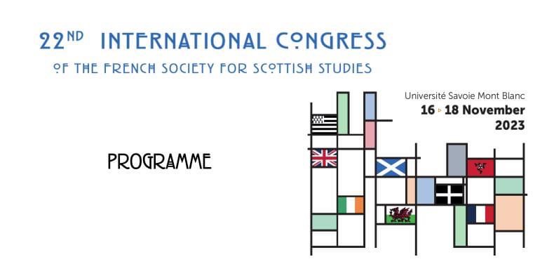 Paul Malgrati (@paulmalgrati) on Twitter photo On way to join the 22nd Congress of the French Society for Scottish Studies <a href="/Univ_Savoie/">UnivSavoieMontBlanc</a> in Chambery. <a href="/SFEEcossaises/">Société Française d’Études Écossaises</a>
The fact that France remains the host of the biggest annual Scottish scholarly conference outside Scotland always makes me feel proud. 🏴🇫🇷 On way to join the 22nd Congress of the French Society for Scottish Studies <a href="/Univ_Savoie/">UnivSavoieMontBlanc</a> in Chambery. <a href="/SFEEcossaises/">Société Française d’Études Écossaises</a>
The fact that France remains the host of the biggest annual Scottish scholarly conference outside Scotland always makes me feel proud. 🏴🇫🇷