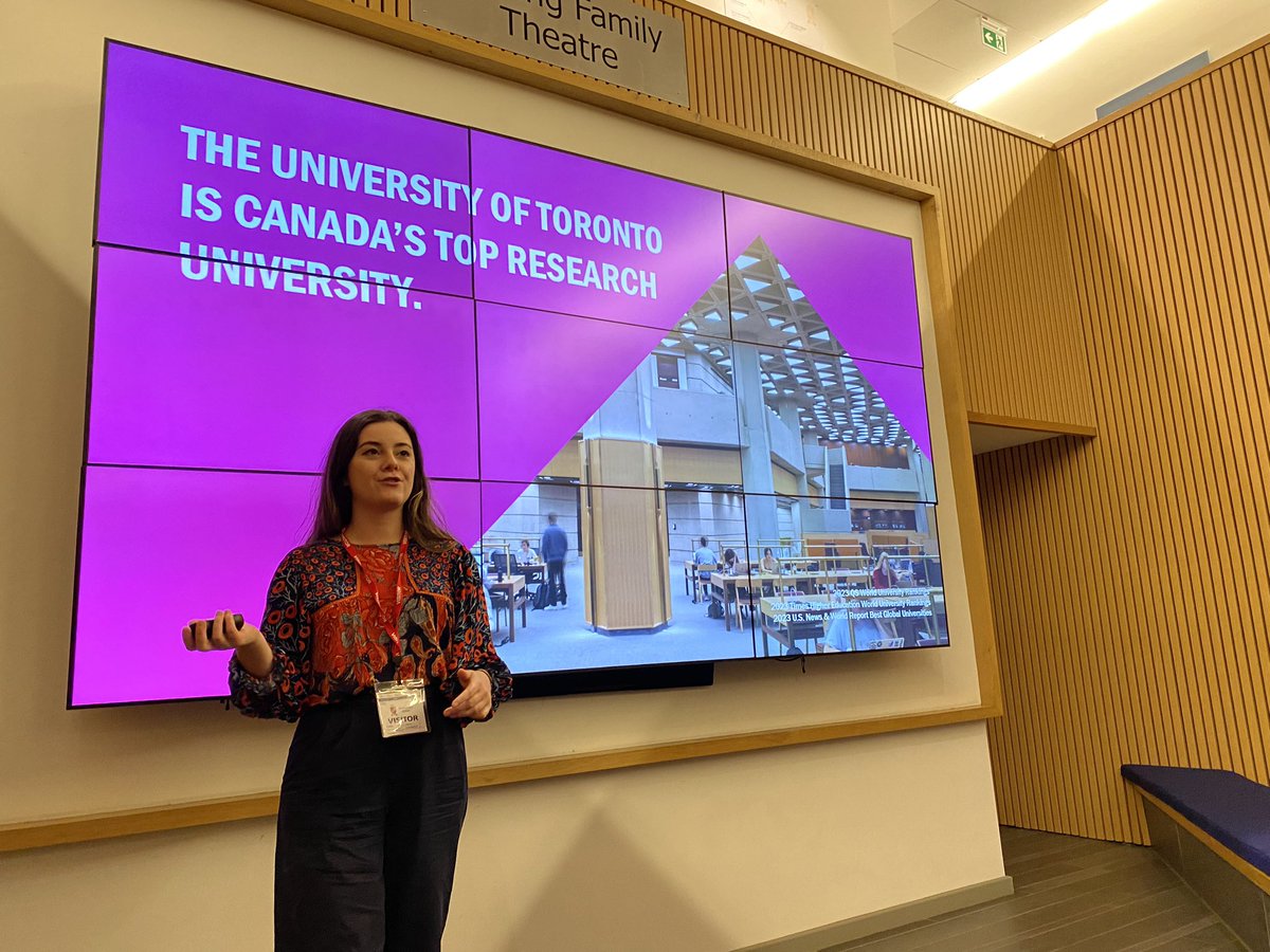 TobyPercival's tweet photo. We were delighted to welcome Kelli from @UofT as one of the few schools in the UK she is visiting to talk about the astonishing range of options available over great campuses. More Salopians are applying, which is great to see. https://t.co/zHZDOQ09ax