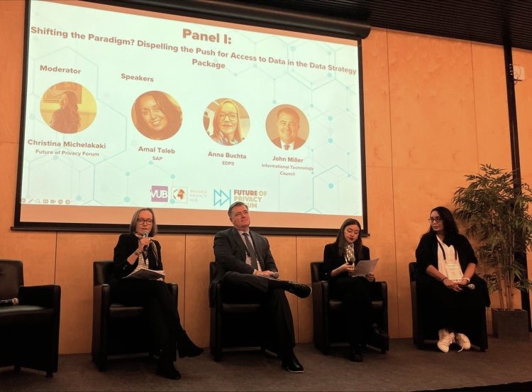 ITI_TechTweets's tweet image. At @futureofprivacy’s #BPS2023 in Brussels, ITI Senior Vice President of #Policy and General Counsel John Miller discussed the challenges and opportunities created by the EU&apos;s #Data Act and Data Governance Act, including how these new laws interact with the #GDPR.