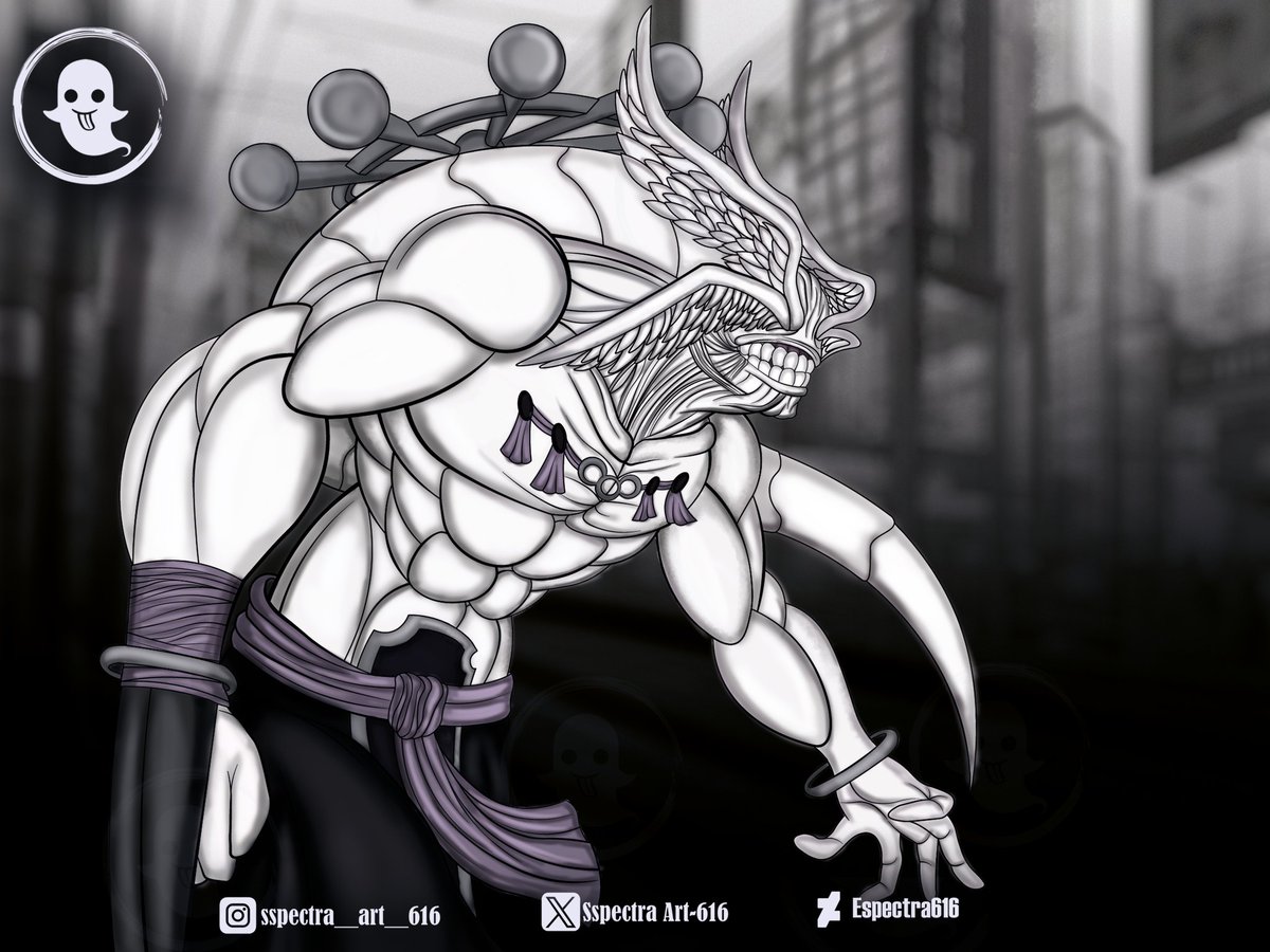 Espectra616's tweet photo. ⚔📿General Divino de las 8 Hojas Divergentes del Sila  Demonio Mahoraga📿⚔

#SspectraArt #sspectraart #jjk #jjkfanart #mahoraga #fushiguro #jujutsukaisen #fanart #demonio #shikigami #draw #generaldivino #sila #divino #shibuya https://t.co/AGuWikLkMg