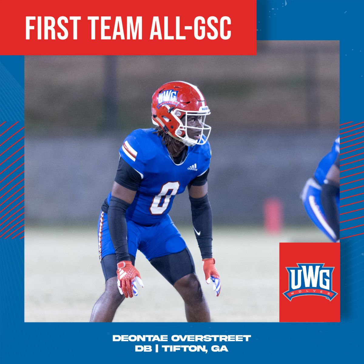 Street wraps up his career with a 3⃣rd‼️ All-GSC selection! 

#WeRunTogether