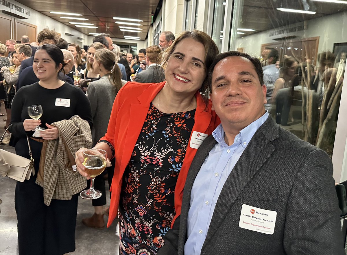 altaarchitects's tweet photo. Alta was out yesterday celebrating the @AIA_SA People + Places Awards. Congratulations to all the winners including the San Antonio Federal Courthouse! 🏆

#architecture #designawards #satx https://t.co/Q7grQhwQ85