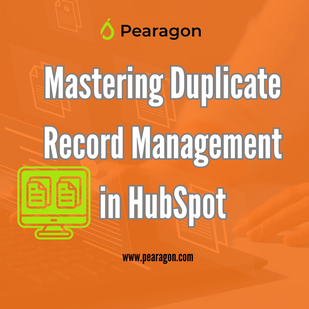 PearagonC's tweet image. Say goodbye to data clutter! 🧹✨

Our new blog, &apos;Mastering Duplicate Record Management in HubSpot,&apos; is your guide to a streamlined CRM. 

🚀 Learn how to eliminate duplicates and optimize your data for peak performance.

#HubSpotHacks #DataCleanse 
 
hubs.ly/Q0290ch-0