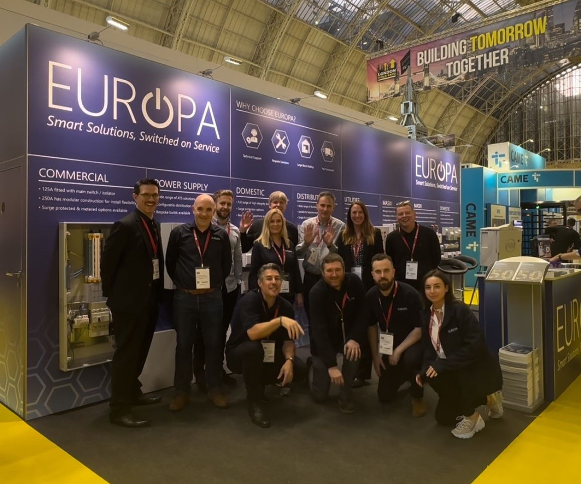 We've had a fantastic couple of days at @londonbuildexpo. Thanks to everyone who visited our team, it's always a pleasure to meet you and discuss the exciting things we have planned at Europa! #londonbuildexpo #distribution #innovation #assetmanagement @CertOnL @kaymissmagic