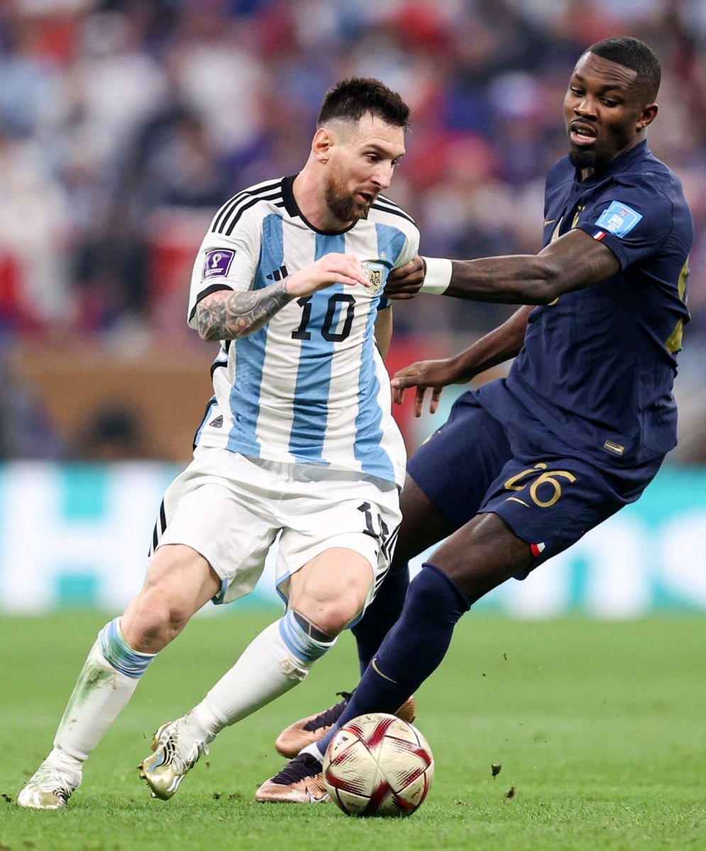 BarcaUniversal's tweet photo. Marcus Thuram: "When I was 10 I went to see my father's training session in Barcelona and I didn't have boots. Messi was young, and after training I wanted to go to the pitch with the other children to play. Leo was wearing almost the same shoes size as me. Messi lent me his boots, I played and then he told me 'take them'. At 10 years old, I didn't realize what had just happened, so the next day I gave them to a friend. I regret it."