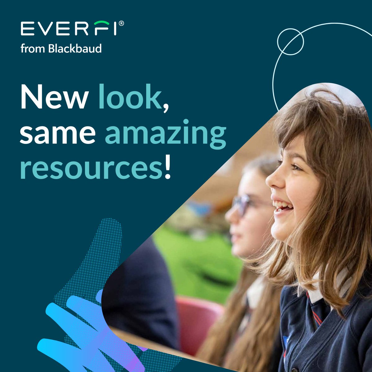 We've had a bit of a makeover here at EVERFI ✨ But don't worry, our fantastic free resources haven't changed!

Check out our new look (and all our engaging critical life skills resources) at bit.ly/49FLwxh 😃