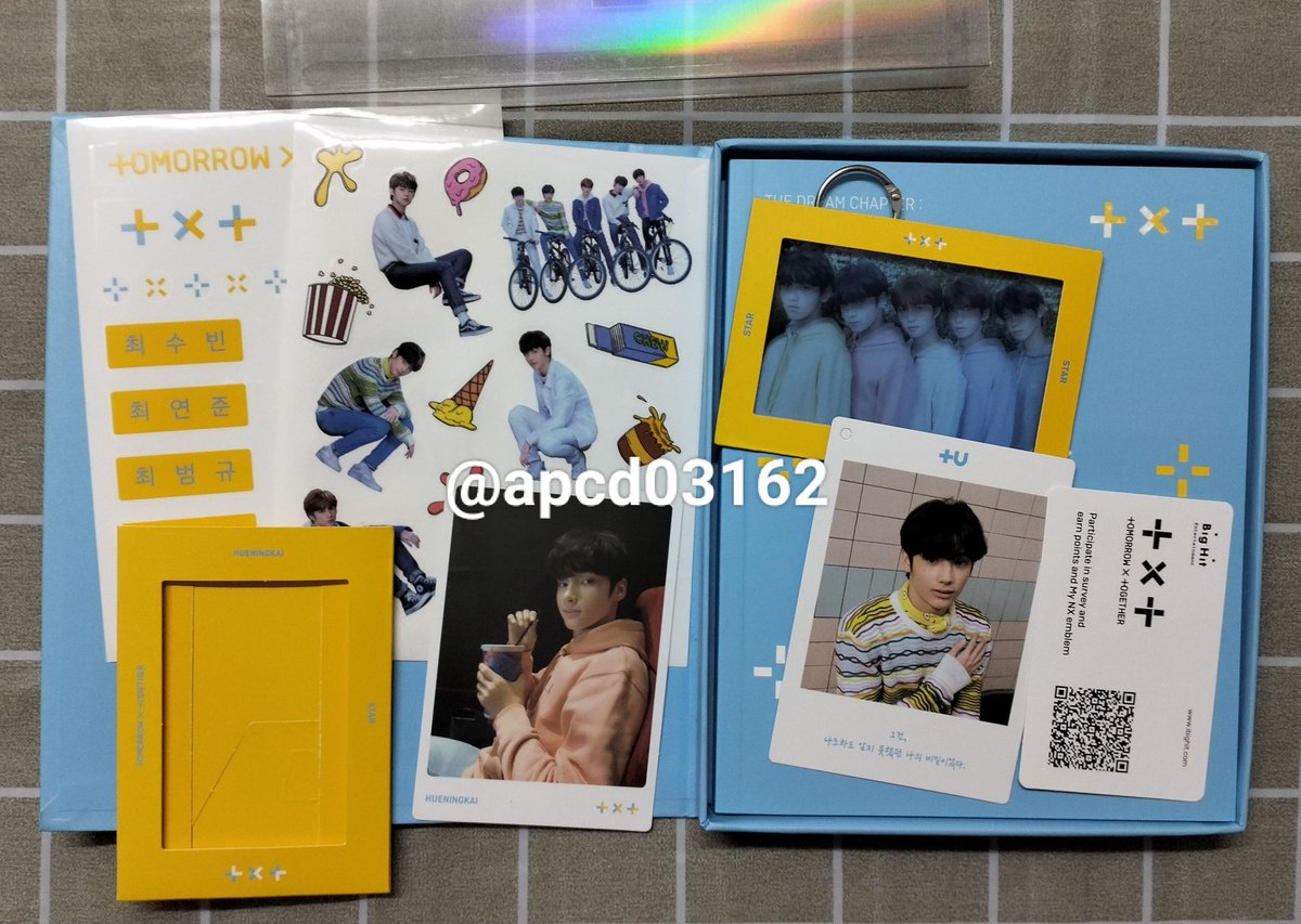apcd03162's tweet photo. °˖✧ อัลบั้ม The Dream Chapter : Star

🌟มีโปส
🌟ของครบตามภาพ
📌 320฿ รวมส่ง

#ตลาดนัดทีเร้ก #ตลาดนัดทีบายที #ตลาดนัดTXT #แผงลอยโมอา
#hygge_collection https://t.co/uL9hZddEeq