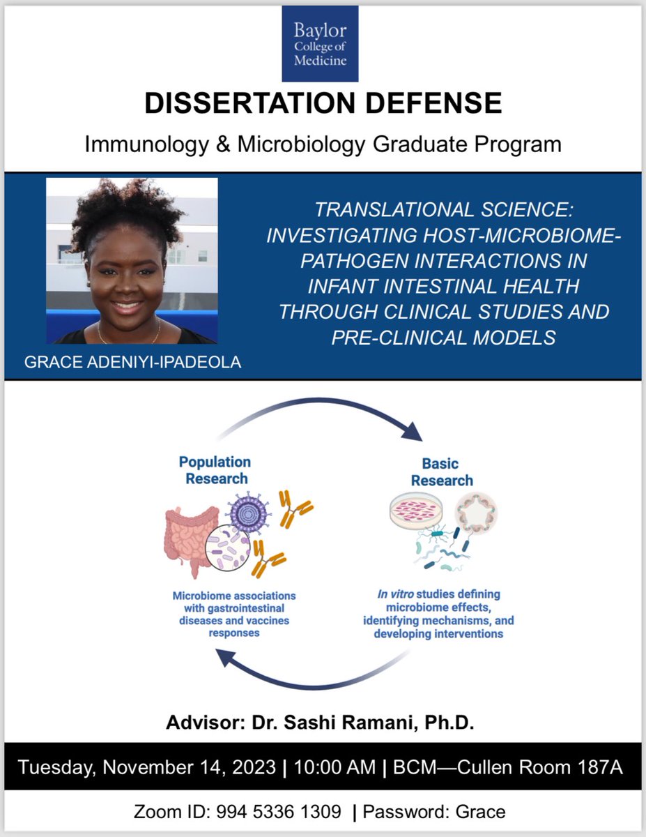 GraceforSci's tweet photo. So excited to have defended my dissertation this Tuesday. It was a beautiful day filled with so much love and support. Thank you to my amazing PI @sash_ramani, my TAC members, and community for a wonderful graduate school experience! https://t.co/7Rd3ZNLIYH
