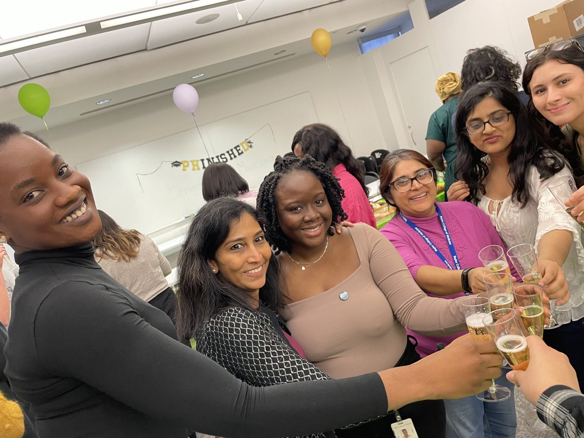 GraceforSci's tweet photo. So excited to have defended my dissertation this Tuesday. It was a beautiful day filled with so much love and support. Thank you to my amazing PI @sash_ramani, my TAC members, and community for a wonderful graduate school experience! https://t.co/7Rd3ZNLIYH