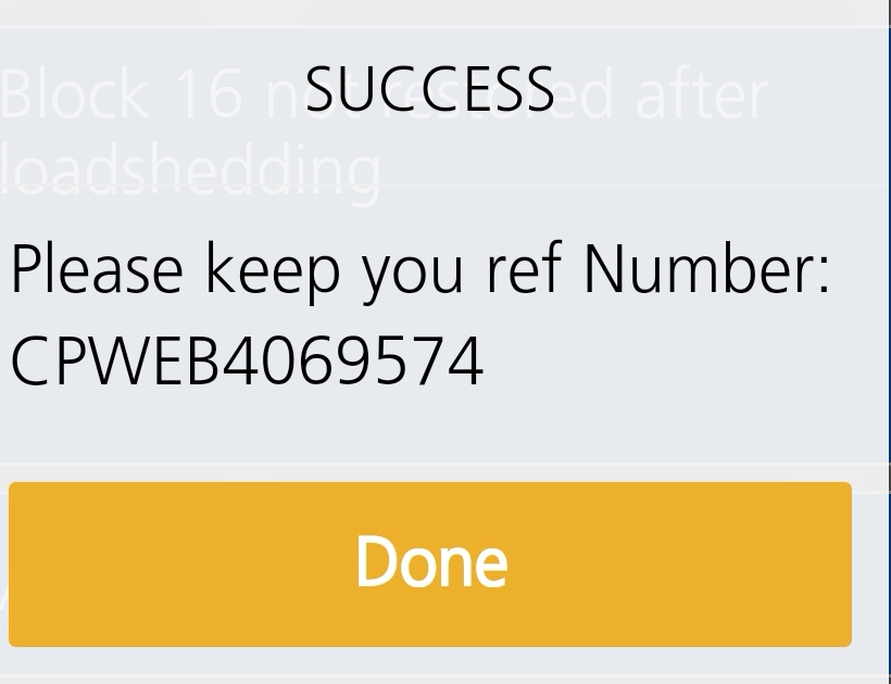 SamanthaBrand8's tweet image. @CityPowerJhb #block16 #bromhof power not restored post Loadshedding, pls restore