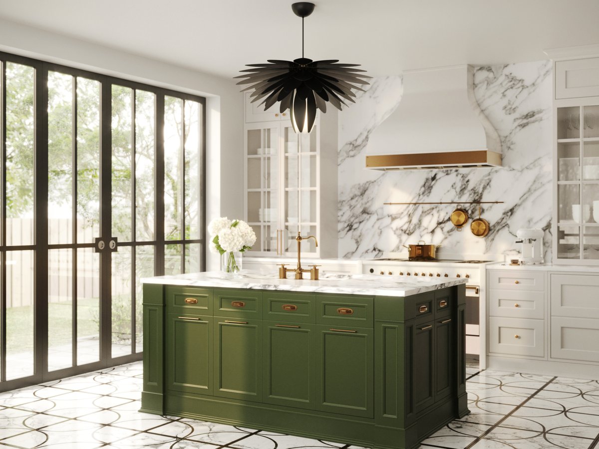 The Dahlia III shown in Oil-Rubbed Bronze provides the finishing touches to showcase the beauty of this space.
Learn more here->
crenshawlighting.com/.../dahlia-pen…...
#modernlighting #pendantlights #designinspiration #homedecor #kitchendesign #interiordesign