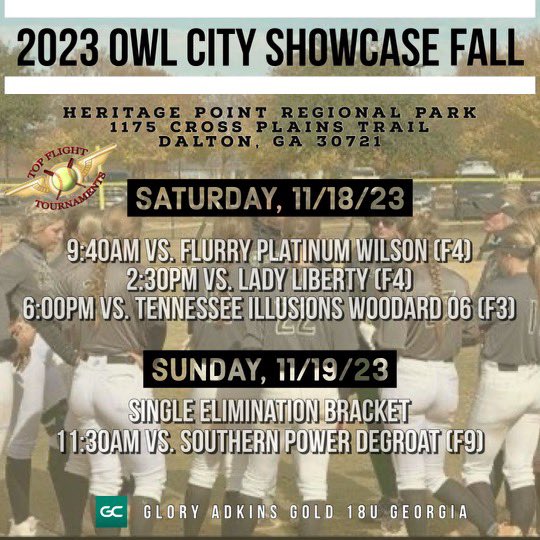 peyton_dorn's tweet photo. Getting ready for the Owl City camp and showcase this weekend!
@glory_georgia 
@YHC_Softball @PiedmontSB @AUG_Softball @MontevalloSB @RUSoftball22 @SUHawksSoftball @mga_softball @CS_Tigers_SB https://t.co/HW4baZJjl5
