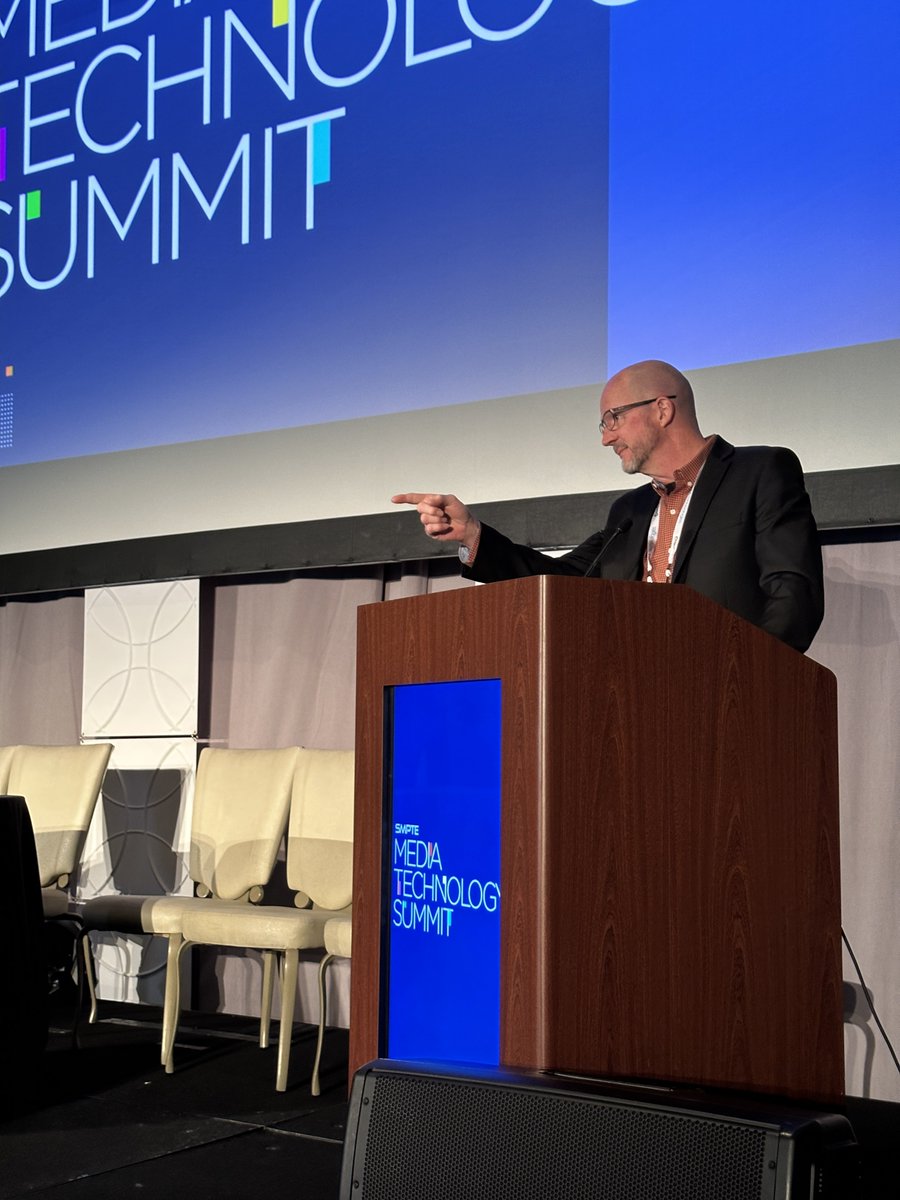 MacSpadden's tweet photo. The @smpteconnect  media technology summit in Hollywood this year kept me busy, from hosting a session to being a panelist and finally receiving an award at the Gala... professional societies are still relevant! https://t.co/DEjN10aRxu
