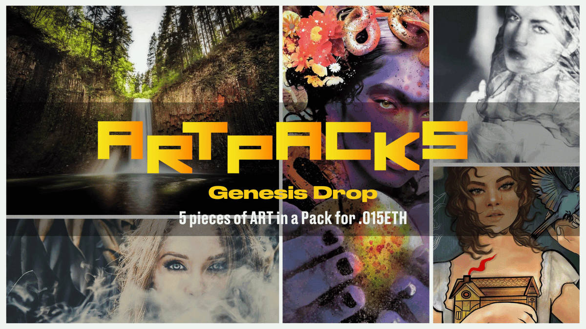 🌟 Exclusive Art Offer: For just 0.15 ETH, grab an ArtPack and get another FREE through the ArtPack challenge – that’s 10 exquisite art pieces in total! 🎨 Choose from seven mesmerizing themes: Genesis, SUPERNOVA, Birthright, Fastforward, Vessel, Nightmare, and Womanhood. 🎁