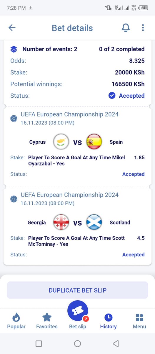 Tipsterwan's tweet photo. 2nd winning slip🥳🥳
Hapa tunangojea Mc Tominay Na Oyarzabal🫡
Booking code 👉28JPZ
#paripesa #166k 🔥🔥
Kick off 8pm https://t.co/Pn8X8hKSkf