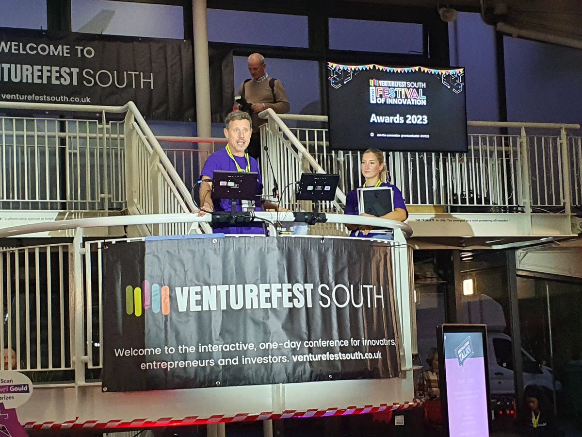 VenturefestSO's tweet photo. π It's time for the grand finale and our highly anticipated #VFS23 awards. Who will be the stars of this yearβs VFS? Stay tuned and celebrate with us! π #VFS23Awards #InnovationStars https://t.co/drgjAPjQQE