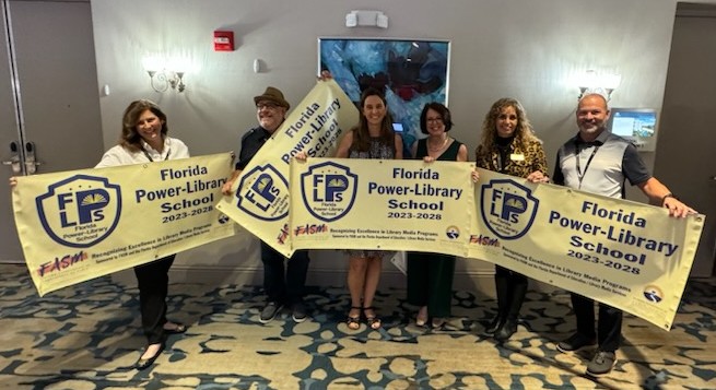 Shannon Culp (@culpsc) on Twitter photo So excited to receive this banner for running an amazing media program <a href="/TimberTrace411/">Timber Trace</a> 🐯📚 Congratulations to all the recipients 🏆🥇<a href="/pbcsd/">The School District of Palm Beach County</a> especially our neighbors <a href="/duncan_middle/">W. B. Duncan M.S.</a> <a href="/KathleenBoutte/">Kathleen Boutte</a> <a href="/blancomilly/">Milly Blanco</a> <a href="/ToniLipscher/">Toni Lipscher</a> <a href="/emapbc/">EMA</a> <a href="/LibraryCurrent/">LibraryCurrent</a> <a href="/FloridaMediaEd/">FAME</a> <a href="/lisaseymour1/">Lisa Seymour</a> So excited to receive this banner for running an amazing media program <a href="/TimberTrace411/">Timber Trace</a> 🐯📚 Congratulations to all the recipients 🏆🥇<a href="/pbcsd/">The School District of Palm Beach County</a> especially our neighbors <a href="/duncan_middle/">W. B. Duncan M.S.</a> <a href="/KathleenBoutte/">Kathleen Boutte</a> <a href="/blancomilly/">Milly Blanco</a> <a href="/ToniLipscher/">Toni Lipscher</a> <a href="/emapbc/">EMA</a> <a href="/LibraryCurrent/">LibraryCurrent</a> <a href="/FloridaMediaEd/">FAME</a> <a href="/lisaseymour1/">Lisa Seymour</a>