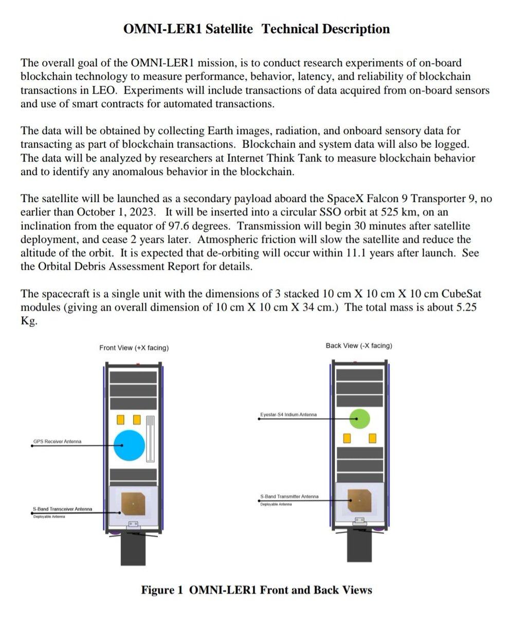 The collaboration with Internet Think Tank who just launched OMNI-LER1 on Transporter-9 continues with the Mission Command & Control room set up and the Xi Protocol utilization initiative to begin in weeks! Work with ATLAS for the first passes has gone well! @YourTimeInSpace $XI