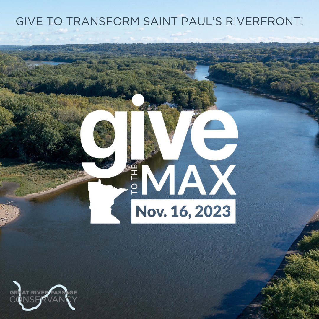 GRPassage's tweet photo. Give to transform Saint Paul's riverfront on #GiveToTheMaxDay!

https://t.co/pIFZfoCgPj https://t.co/NHMSip3r8E