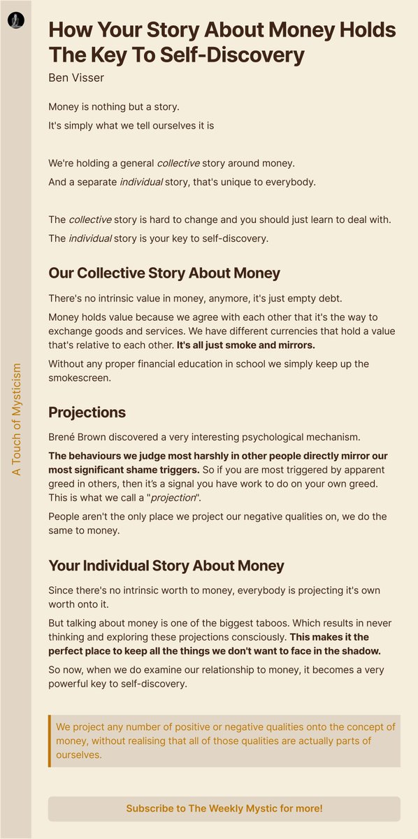 yours2source's tweet image. 🔑 How Your Story About Money Holds The Key To Self-Discovery