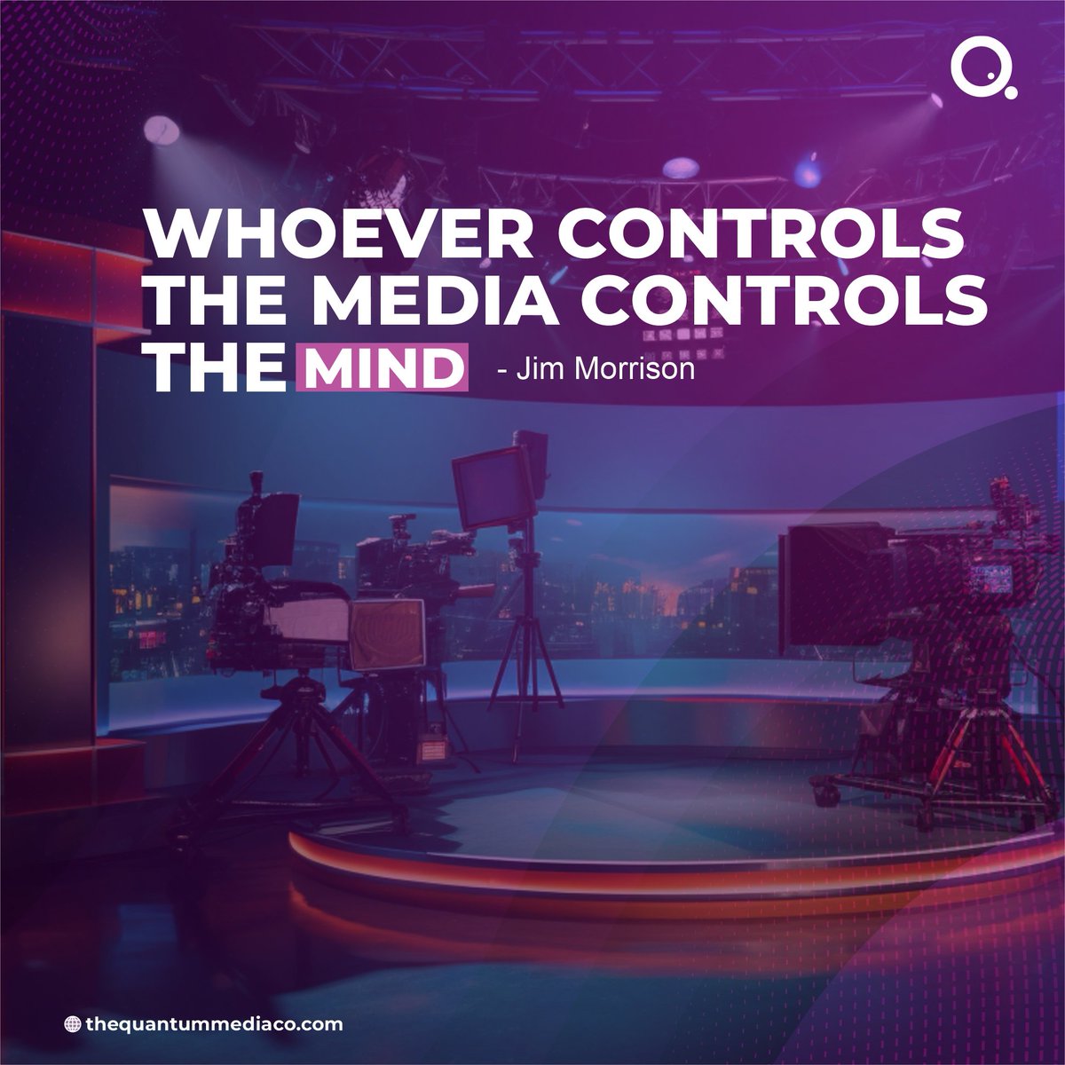Jim Morrison highlights the significant influence media holds over our perceptions and thoughts.
.
.
.
#quantumexpressionsmedia #mediaconsultant #digitalmarketing #branding #producer