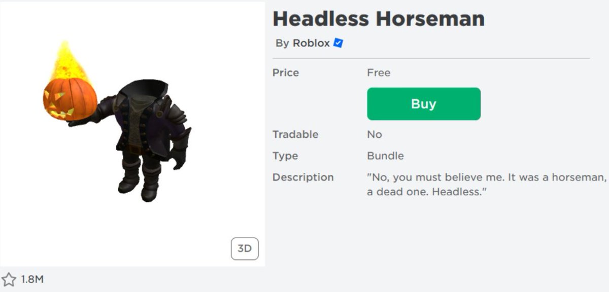 Fico um dia sem entrar no Roblox e olha oque aconteceu, paguei 31K de bobux na Headless pra ela ficar de graça do nadaKKKKKKKK 🤡🤡