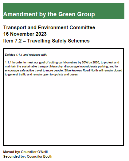 SpokesLothian's tweet photo. @LivingStreetsEd @SightScotland @SightScotVets @CyclingEdin @SpokesPorty @InfraSisters @EdinReporter @TheEdguardian @SW20Ed @CllrScottArthur @DAstonSNP @CllrChasBooth @euandavidson @TrafficLow @TransformScot @corstclimaction @harts_cyclery @johnrobson87 @hank_chief @GJMunro26 @CouncillorCowdy @BikeBusEdin @JarlathFlynn @SciennesPS @Algorhythmica1 @BikeBusCorstPS @NiallA_Ed @friendprestfld @DMainsPSA @TramstoNewhaven @EdinburghTrams @carltonreid @thecockburn @sto_paul @kevin_lang @KayleighFONeill @JimDensham @iaindocherty @Phil_Goodwin99 @StreetWurrier @keithirving1 @LStreetsScot #Edinwebcast
#TravellingSafelyπΆββοΈπ· π²
π€Report covers several items
Vote:
6 Lab/Con/Lib: approve #ComistonRoad+#Silverknowes changes (?? words added re revisingπ²route to roundabout)
3 SNP: want promised 2024 report to back Greenbank/Meadows
2 Green: keep Silverknowes closed https://t.co/pNXSbw5HSy