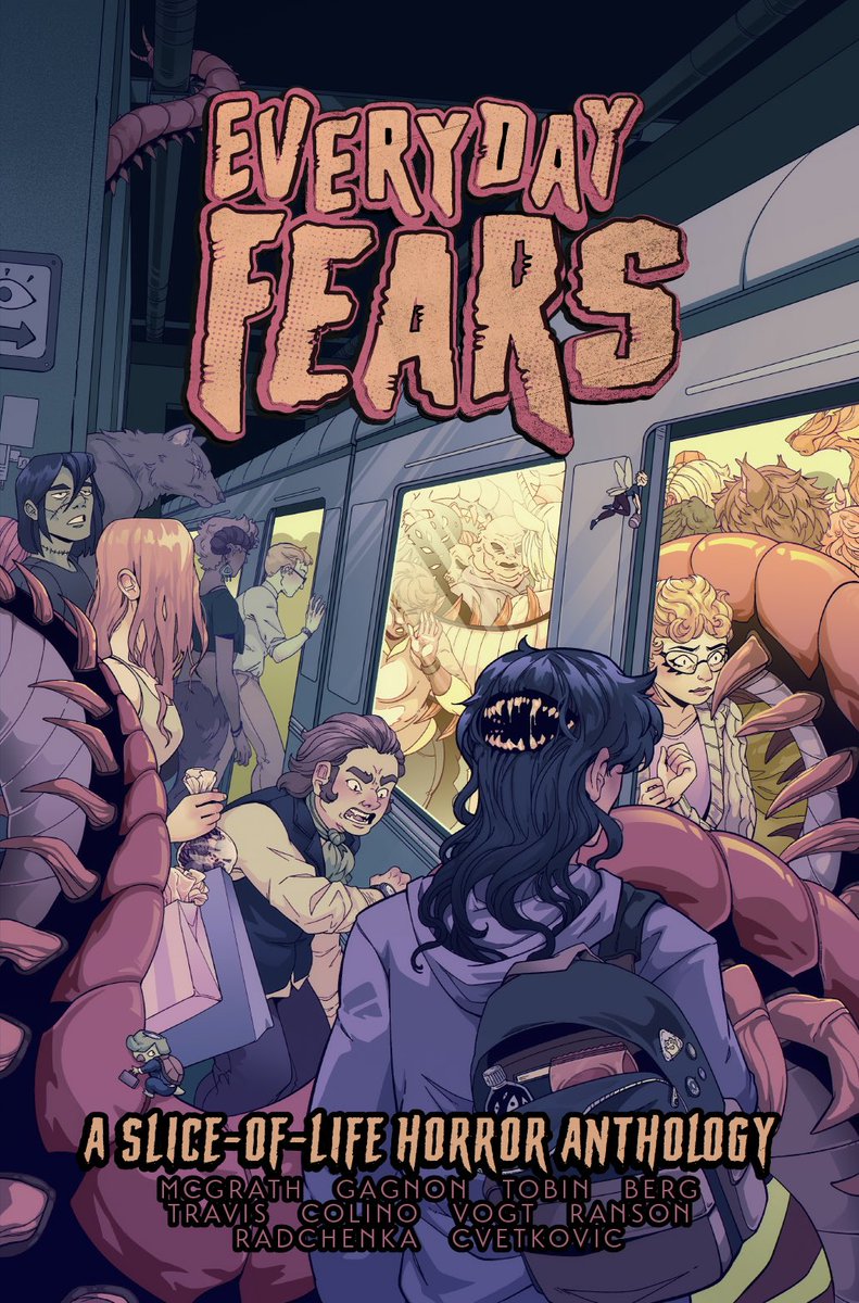 I am immensely proud of the work I’ve done on Everyday Fears and the amazing talented creators I’ve been lucky enough to work with. I really want to make this book and we are SO close! Just 10% away from our goal and 8 hours left! Please consider sharing or backing. 🔗in🧵!