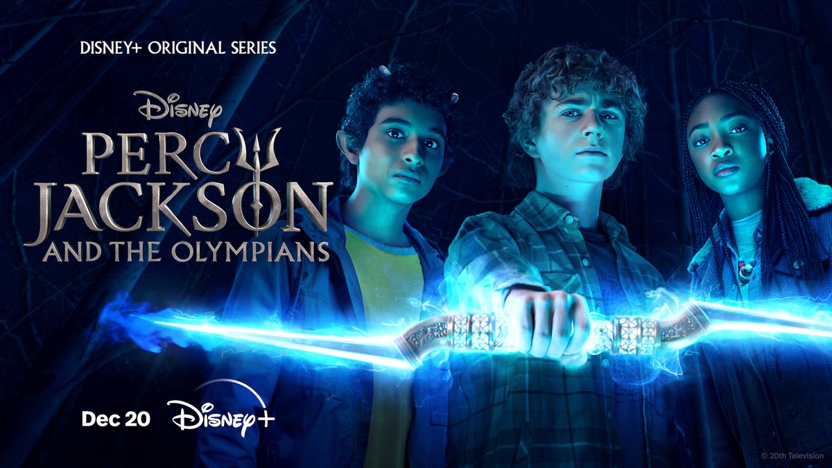 Today, @DisneyPlus debuted the official trailer for #PercyJackson. Stream the two-episode premiere December 20, followed by new episodes weekly. bit.ly/47mHjgE