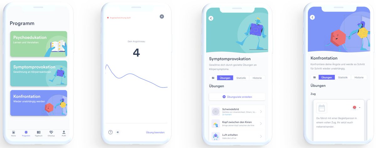 constructor_uni's tweet image. Dr. Thomas Lang, Professor of Psychology, and his team at Constructor University have pioneered "Mindable: panic disorder and agoraphobia," a groundbreaking app to alleviate therapy waiting times. Read more 👉tinyurl.com/yr4vmp4b
