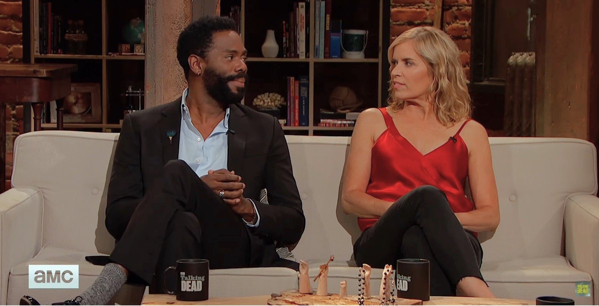FelixxCarlucci's tweet photo. Chris Hardwick, thank you! #FearTWD 316, #TheTalkingDead #ColmanDomingo #KimDickens https://t.co/IYmgRZC1Xq