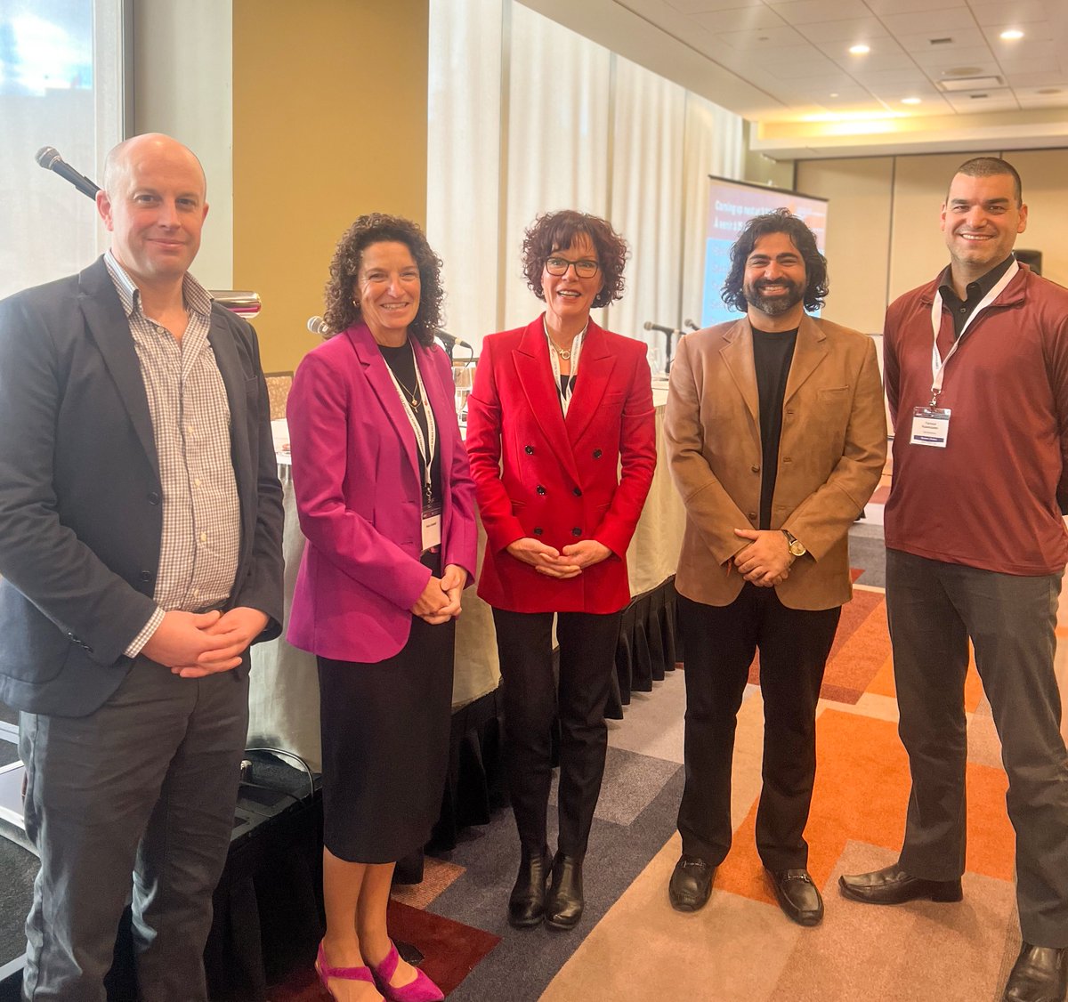 Rich conversation at #CSPC2023 @UWVelocity's panel on the commercialization of research with @ONGenomicsCEO @OBIOscience @vitalbio @AkashVaswani7 Homegrown startups are a big piece of Canada’s industrial productivity puzzle🧩- alignment between govt, post-sec & industry is key!