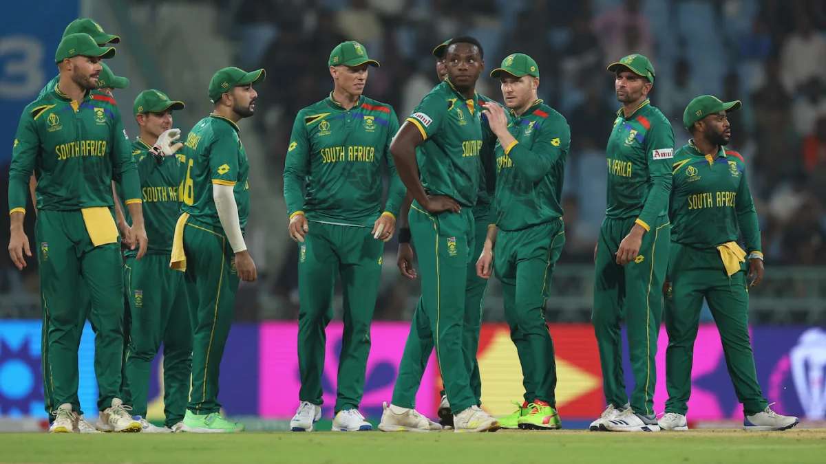 Don't get disappointed you played so well throughout the tournament lost in the semifinals yet again but they fought really well defending below average total finished the tournament with positive note 👏🔥💯🇿🇦

#SAvsAUS #semifinal2 #SouthAfrica #WorldCup2023