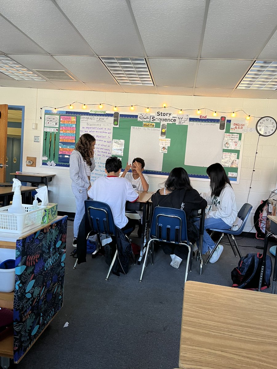 Our 7th and 8th grade AVID students did an AMAZING job with their first tutorial presentations today! Everyone rose to the challenge and did well presenting in small groups. Way to go! @PoeMiddleSchool @AVID4College