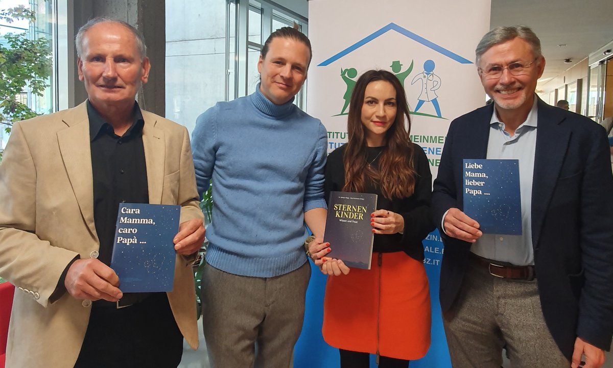 „Sternenkinder“ – Buch und Broschüre über Fehlgeburten und Stille Geburt 
institut-allgemeinmedizin.bz.it/sternenkinder-…

“Bimbi stella” – libro e brochure sull’aborto spontaneo e le morti perinatali
istituto-medicinagenerale.bz.it/bimbi-stella-l…

<a href="/GPiccoliori/">Giuliano Piccoliori</a> 
<a href="/SabesAsdaaBZ/">Gesundheit_Salute BZ</a> 
<a href="/InfoSIMG/">SIMG</a> 
<a href="/MedUniInnsbruck/">Medizinische Uni</a>