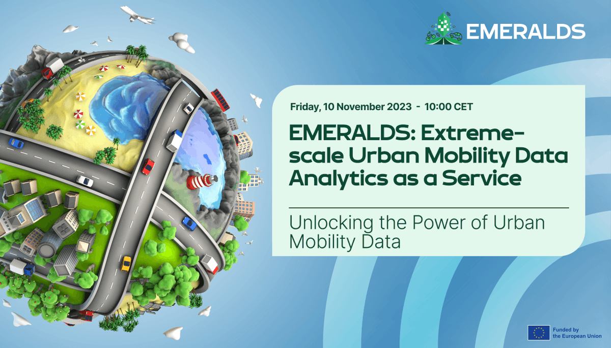🚀 Missed our latest webinar on "Extreme-Scale Urban Mobility Data Analytics as a Service"? No worries!

The recording is now available for you to watch at your convenience here👉tinyurl.com/yw3bk4rs