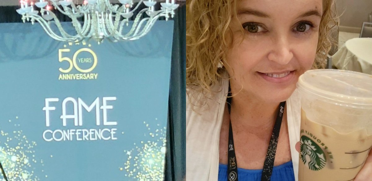 vbhsmediamagic's tweet photo. Fame Day 2! Wonderful sessions on how to make our spaces the hub of learning. 📚
#coffeewasneeded
#fame2023
#learninglibrarians https://t.co/zUKvmHvJMA