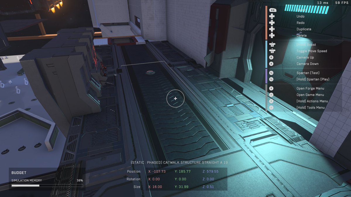 Lunnzies's tweet photo. Finally figuring out how to art Banished areas properly. Floors and elevators took a bit of time to lock down! 

#HaloInfiniteforge #banished #boardingaction https://t.co/d4Kn49DYWZ