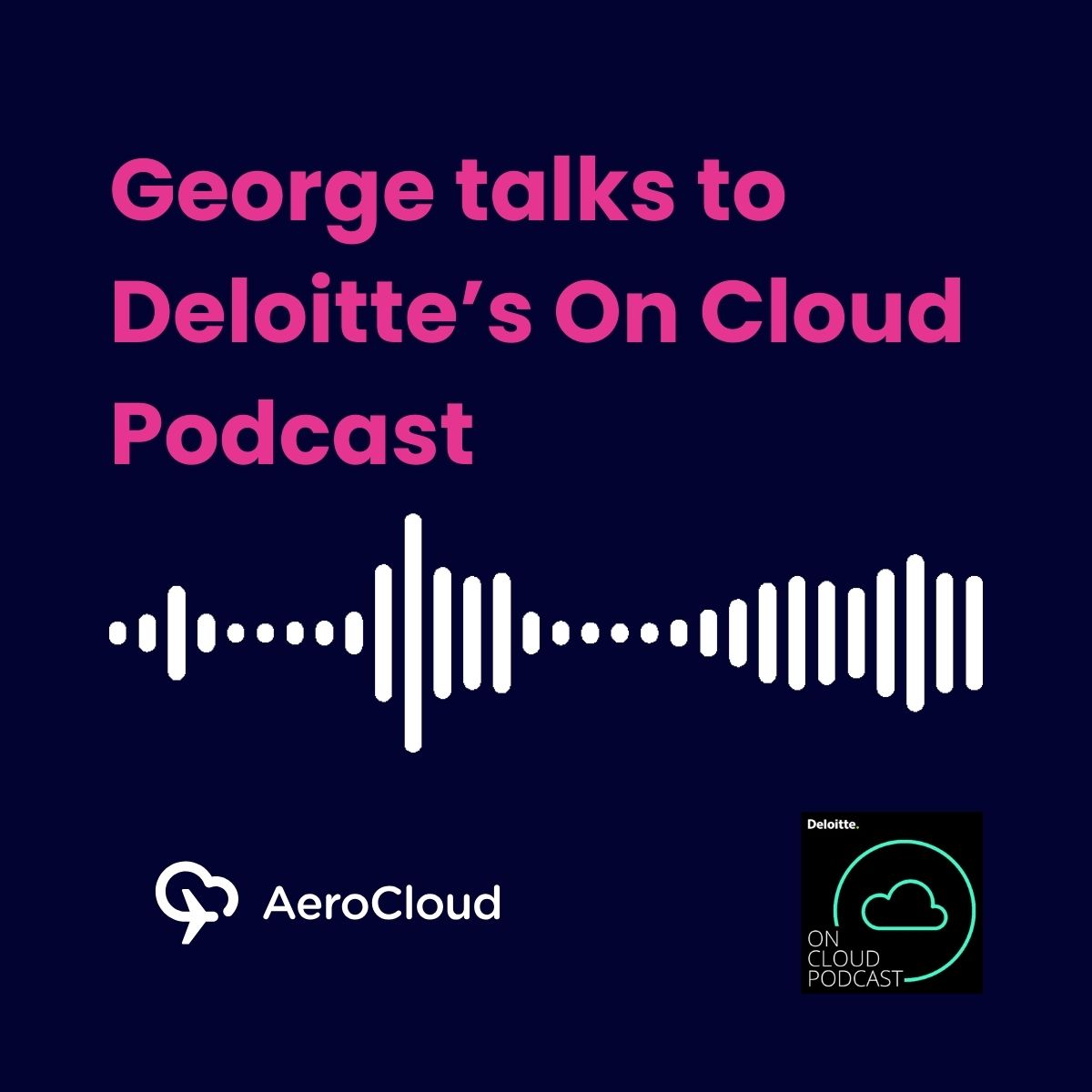 🎙Join George Richardson in a captivating conversation with Deloitte Consulting's David Linthicum for the On Cloud Podcast 🎙 🔗 Listen now: spoti.fi/3QYsWJo apple.co/49y35PX #cloudinnovation #aitransformation #airportoperations #techtalk #passengerexperience