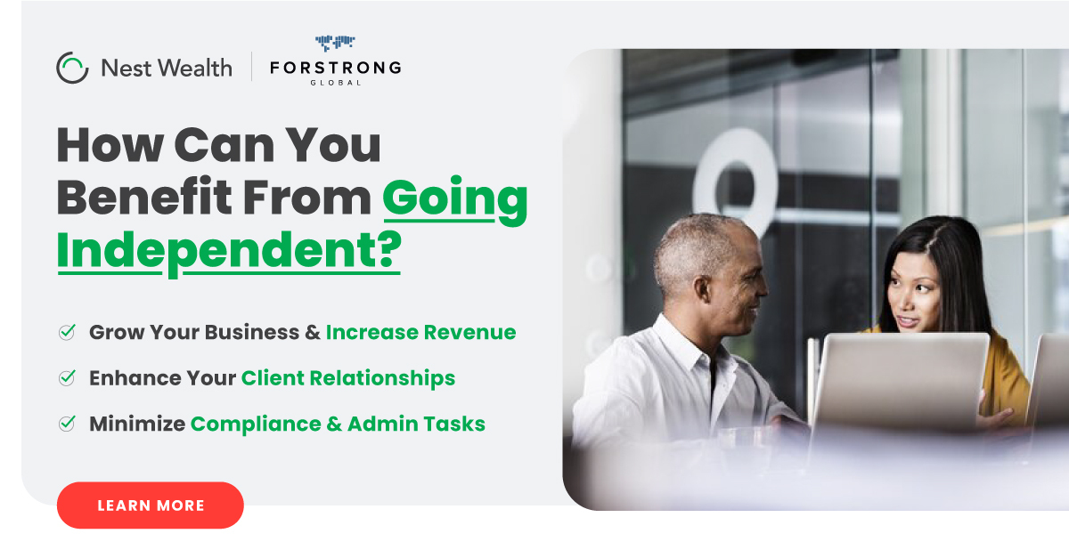 Are you a Canadian Financial Advisor frustrated with the value provided by your dealer? Want to make more from the same book? It might be time to choose independence. Focus on relationship-building without the compliance/admin burden &amp; offer clients more. nestwealth.com/plus-independe…